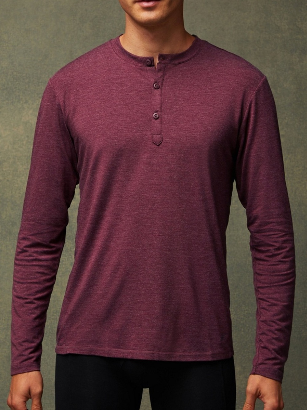 NEW FABLETICS the 24/7 long sleeve Henley size: M